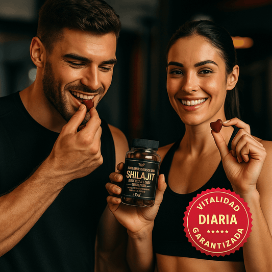 GOMAS SHILAJIT PREMIUM _ FUERZA, VITALIDAD Y ENERGÍA