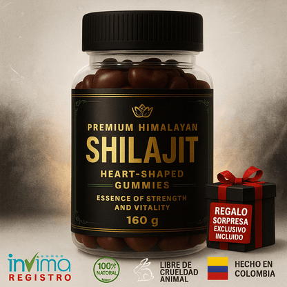 GOMAS SHILAJIT PREMIUM _ FUERZA, VITALIDAD Y ENERGÍA