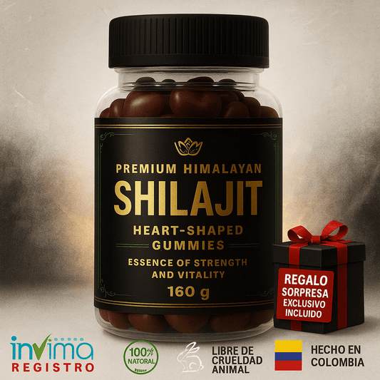 GOMAS SHILAJIT PREMIUM _ FUERZA, VITALIDAD Y ENERGÍA