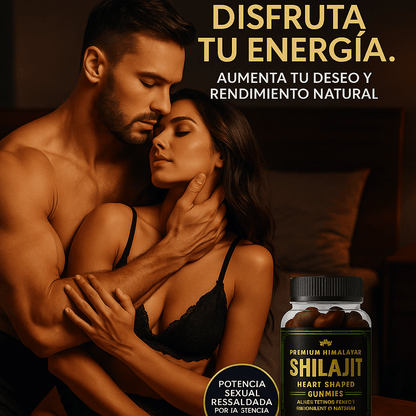 GOMAS SHILAJIT PREMIUM _ FUERZA, VITALIDAD Y ENERGÍA